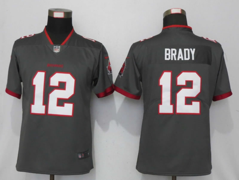 Women Nike Tampa Bay Buccaneers 12 Brady Pewter Alternate Vapor Limited Jersey,We sell and wholesale Women Nike Tampa Bay Buccaneers 12 Brady Pewter Alternate Vapor Limited Jersey on line form chian!